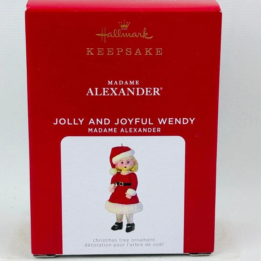 Hallmark Madame Alexander Jolly‎ and Joyful Wendy Christmas Ornament 2018